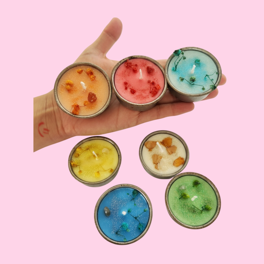 Velas Mini Cristales 15gr