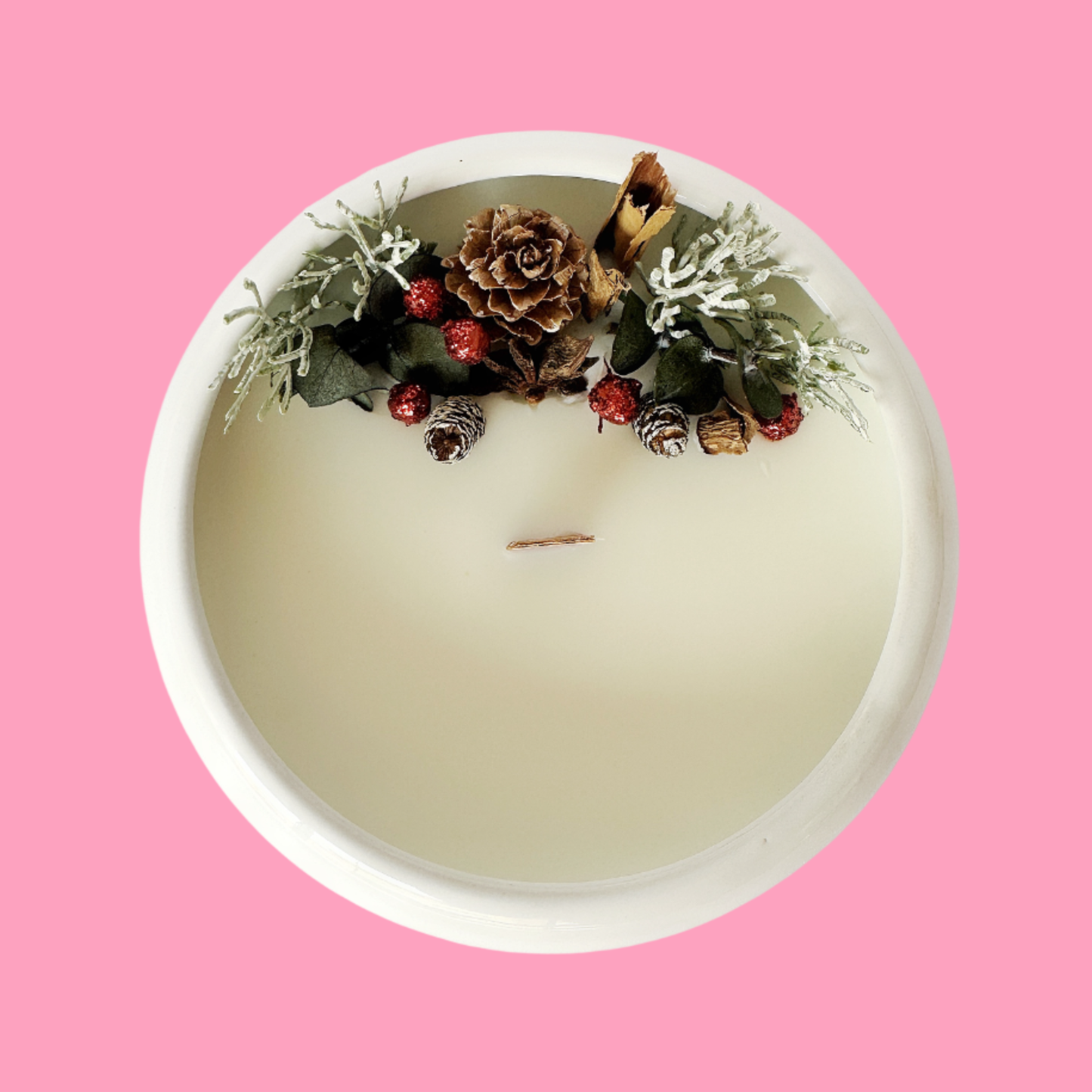 Vela Christmas Candle