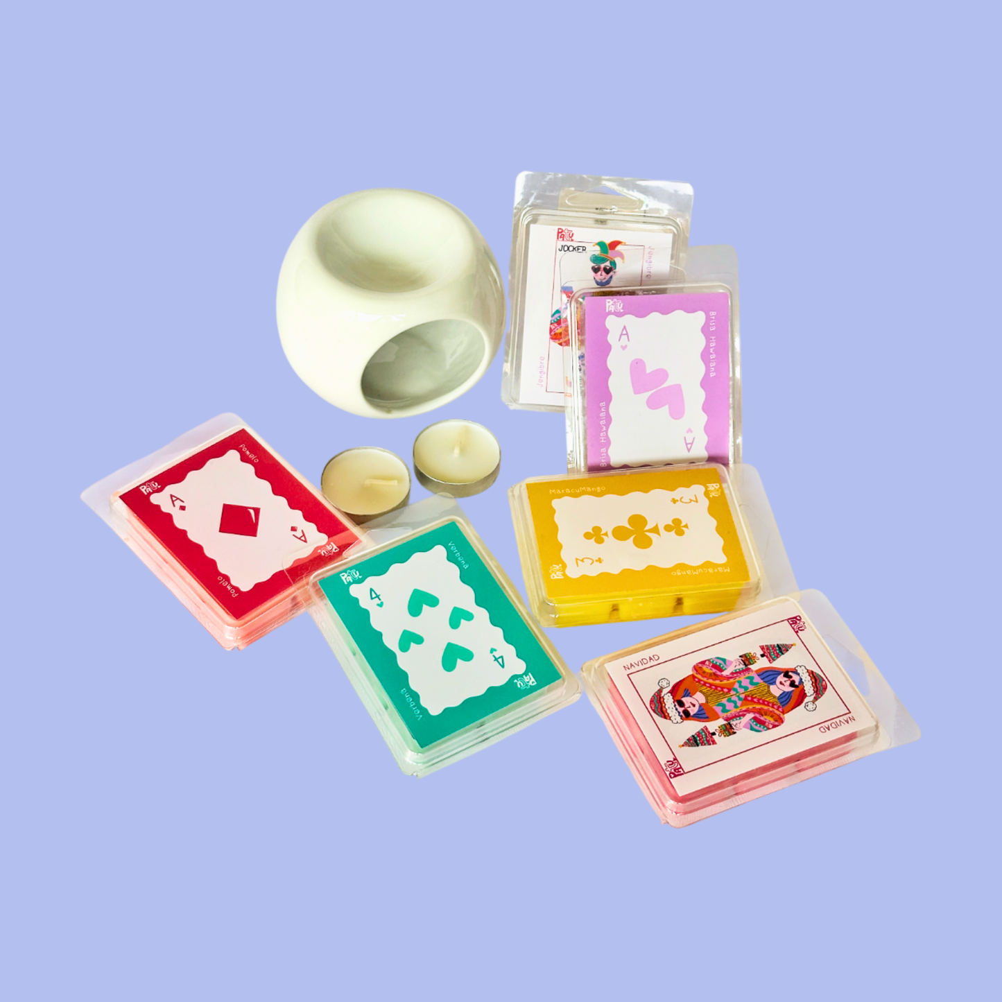 Kit Pebetero con Wax Melts
